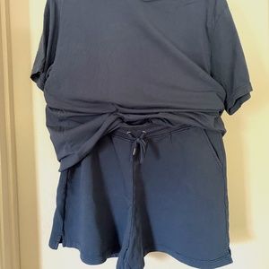 Colorful Standard Organic 100% Cotton Sweatshort Set - Petrol Blue